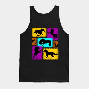 Haflinger Pony Horses Collection Tank Top